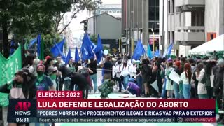 LULA DEFENDE O ABORTO