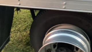 Tire Thieves Hit Truck Parking Lot Overnight