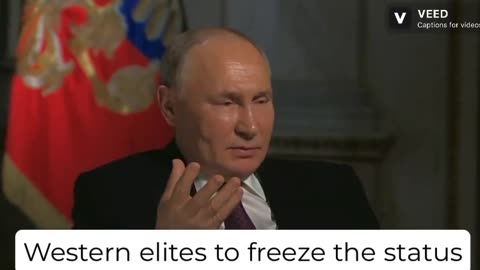 Putin: “The vampire ball is ending.”