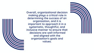 KB Entertainment welcomes you to the 10th Chapter on Decision Making: Organizational Decision Making