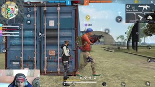 Free fire jogando apos atualização