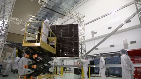 NASA's Psyche Gets Its Huge Solar Arrays Permanently Installed