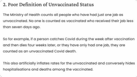 Statistical Trickery: Vaccinated Misclassified as Unvaccinated