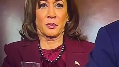 Kamala Harris is not her but another person wearing a mask