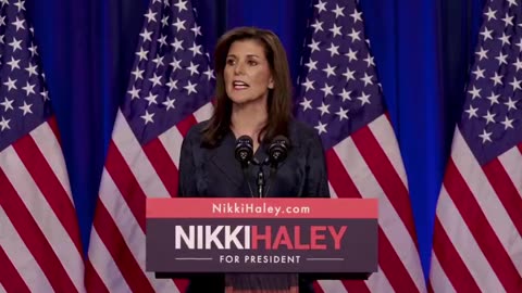 Nikki Haley on the verge of tears during her Greenville speech