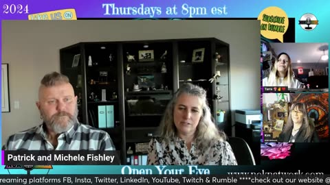 Open Your Eye Ep101 with Patrick & Michele Fishley