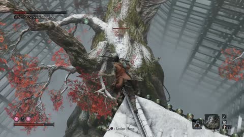 Sekiro Shadows Die Twice ,Sekiro Shadows Die Twice Folding Screen Monkeys Boss Fight