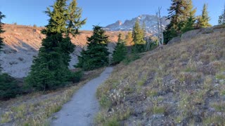Oregon – Mount Hood – Arriving at the Alpine Canyon – 4K