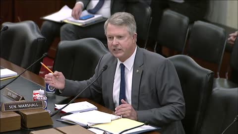 Sen. Roger Marshall Emphasizes Good Nutrition During Hearing on Food is Medicine