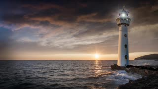 Relax Library: Video 6 Lighthouse. Relaxing videos and sounds
