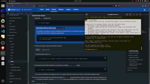 2.1 - Instalação do docker, docker compose, devcontainer no ubuntu e extensões vscode docker