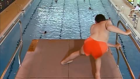 DIVE mr bean!