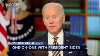 Biden Snaps At Interviewer For Asking About Inflation