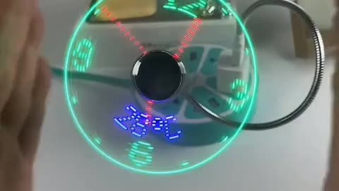 Digital Fan Clock