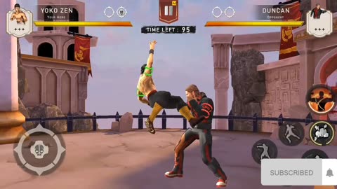 Kung fu Gameplay Played the fighting game three times and won all three times