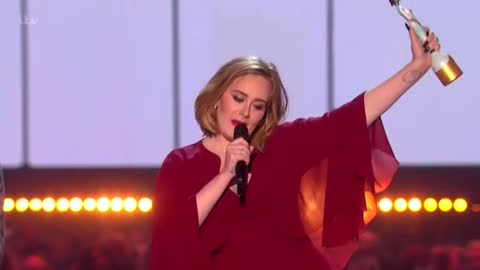 Adele sweeps at 2016 BRIT Awards