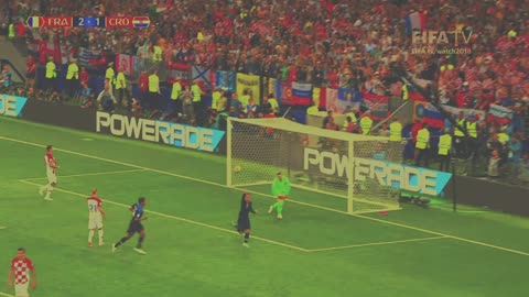 The Day Mbappe scored his first WC final goal