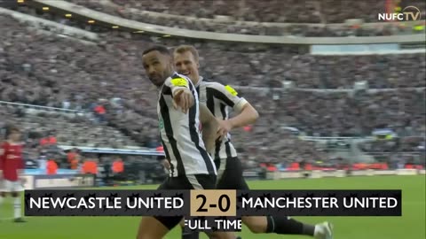 Newcastle United 2 Manchester United 0 | Premier League Highlights 2023