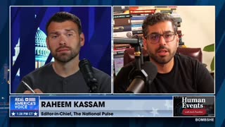 Raheem Kassam tells Jack Posobiec: "I actually believe that every time Ron DeSantis gets up on a stage and starts talking about woke"