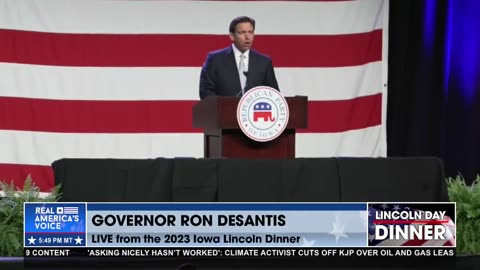 Gov. Ron DeSantis highlights his military record in 2024 POTUS campaign