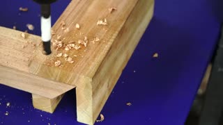 the woodworking techniques work very well