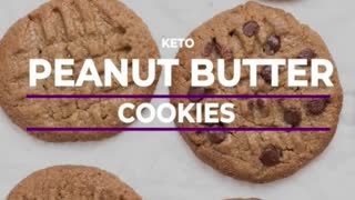 Low Carb Keto Peanut Butter Cookies