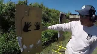 Controlling recoil through grip to shoot faster more accurately