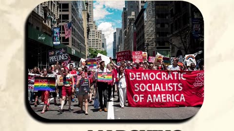 The Democrat Socialists of America are marching with Hamas!