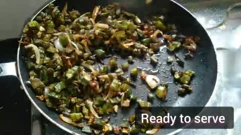 Veg Series ( Part-4)Bhindi ki sabji