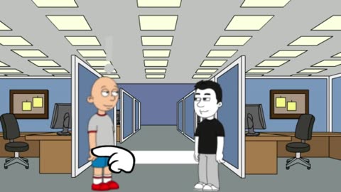 Classic Caillou Tries To Kill The EAS Reporter / Grounses / Grounded