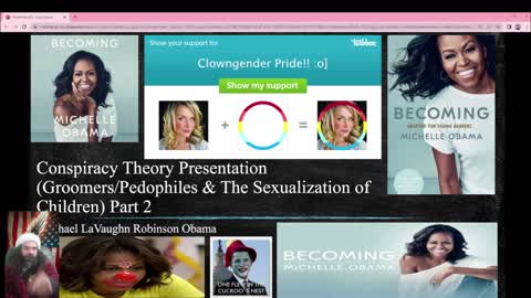 Conspiracy Theory Presents (Groomers/Pedos & The Sexualization of Children) "BECOMING" MichelleObama