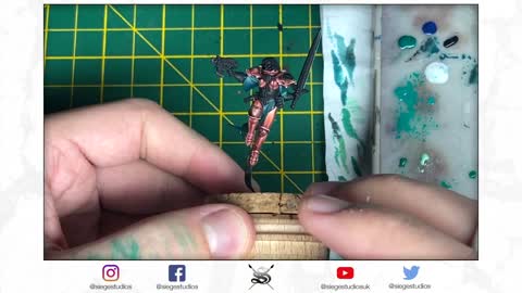 ONLINE TUITION From Siege Studios! Improve Your Miniature Painting!