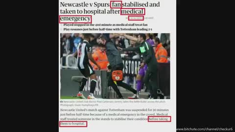 CHECKUR6: A YEAR OF FOOTBALL FANS COLLAPSING - IN UNPRECENDENTED NUMBERS