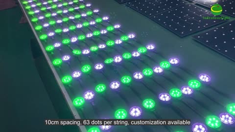 40mm LED Dot String Light, Perfect Facade Lighting