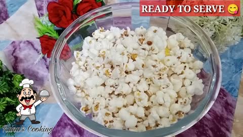 How To Make PopCorn At Home