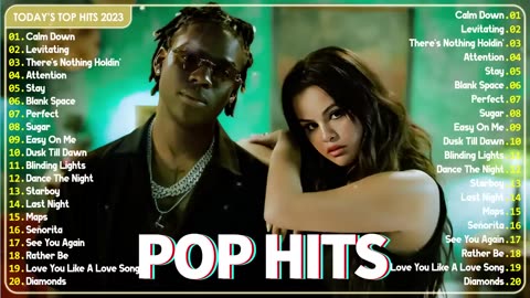 Rema, Selena Gomez, Maroon 5, Justin Bieber, Adele Pop Hits Mix 2024