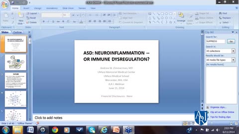 Neuroinflammation - A Zimmerman, M.D.