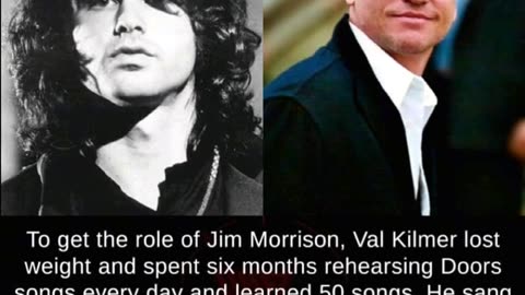 VAL KILMER DID A EXCELLENT JOB PORTRAYING THE DOORS JIM MORRISON