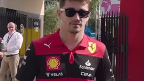 Charles leclerc f1 driver attitude status