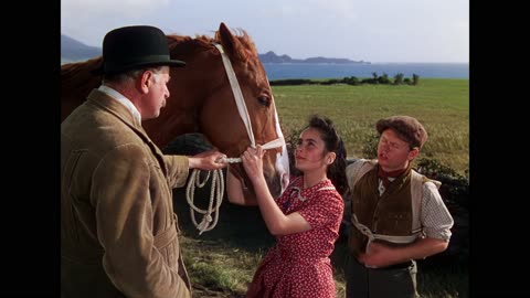 National Velvet 1944 Elizabeth Taylor Mickey Rooney scene 1 remastered 4k