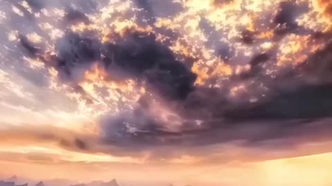 Aesthetic Sunset Videos Plus Mountain Drone View