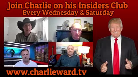 CHARLIE WARD'S INSIDERS CLUB - DEREK JOHNSON DECODES FROM TRUMPS SPEECH WITH SIMON PARKES & MAHONEY