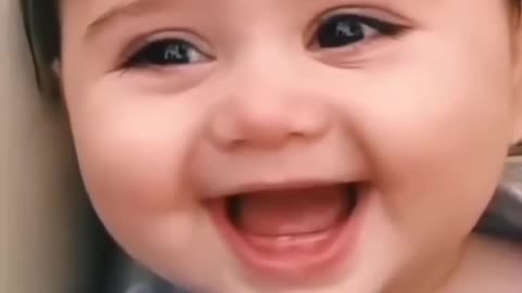 Baby loughing hysterically baby funny video