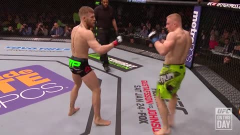 Conor McGregor's First Event as a Headliner in USA _ UFC Boston, 2015 _ On This Day