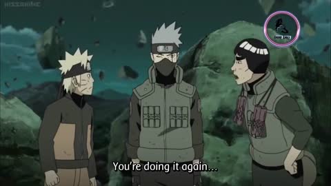 Naruto broke all seal, unleashing Max power of Nine-Tails to confront Madara and Obito at same time