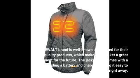 DEWALT Heated Lightweight Soft Shell #Jacket DEWALT Heated-Overview