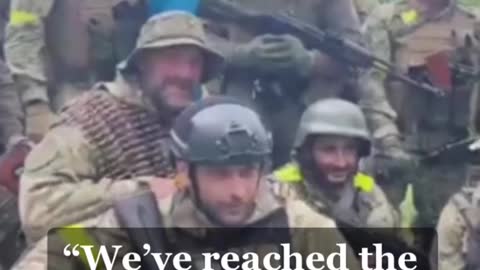 As Mariupol falls, defiant Ukrainian soldiers celebrated a victory to the north