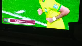 Lucas Paquetá goal against South Korea in the Qatar 2022 World Cup 12/05/2022