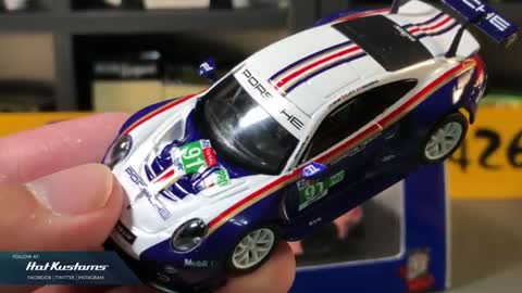 Spark Model Porsche 911 RSR Le Mans Double Victory Pair_Cut