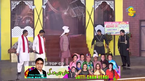 Amanat Chan and Tariq Teddy | Ali Naz | New Stage Drama 2023 | Jatti Chan Vergi